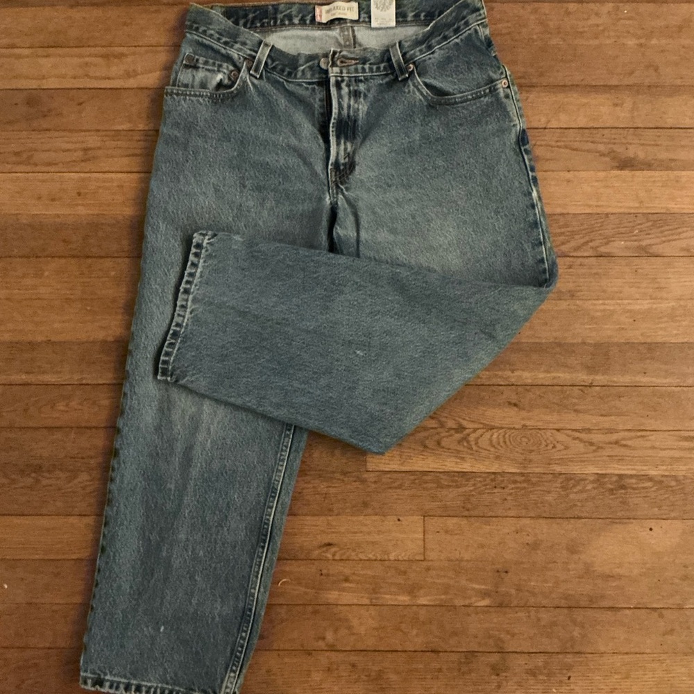 Blue Denim Jeans Levi 550
